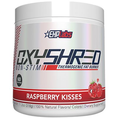 OxyShred Non-Stim Thermogenic Fat Burner - Raspberry Kisses (11.2 oz. / 60 Servings)