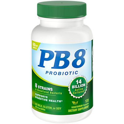 PB 8 Probiotic Acidophilus - 14 Billion CFUs (120 Vegetarian Capsules)