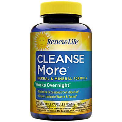 Cleanse More Herbal Formula with Magnesium (100 Vegetable Capsules)