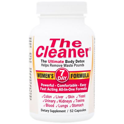 The Cleaner - 7-Day Women's Formula - Ultimate Body Detox (52 Capsules)