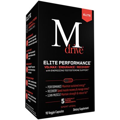 M Drive Elite for Men - Energizing Testosterone Support for Endurance & Recovery (90 Capsules)