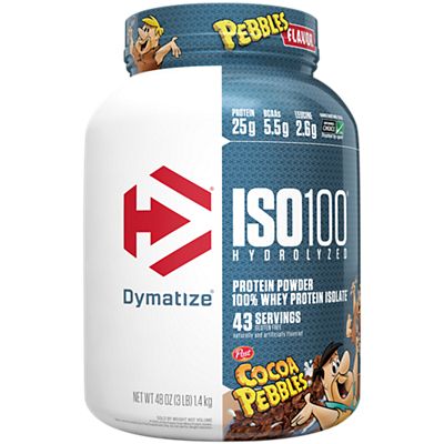 ISO100 Hydrolyzed 100% Whey Protein Isolate - Cocoa Pebbles (3 Lbs. / 43 Servings)