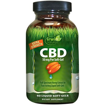 CBD Full Spectrum Hemp Extract - Extra Strength - 50 MG Per Serving (60 Softgels)