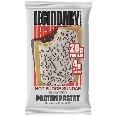 Protein Pastry - Low Carb, Zero Sugar, Keto-Friendly - Hot Fudge (10 On-the-Go Pastries)