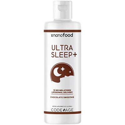 Liposomal Ultra Sleep + Melatonin Liquid Drops for Adults, Vitamin E (8 Fl. Oz.)