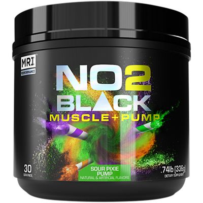 NO2 Black - Supports Pump, Energy, & Vascularity - Sour Pixie (.74 lb. / 30 Servings)