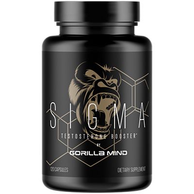 Sigma Testosterone Booster by Gorilla Mind (120 Capsules)