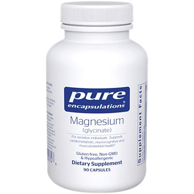 Magnesium Glycinate - Supports Heart Health - 120mg (90 Capsules)