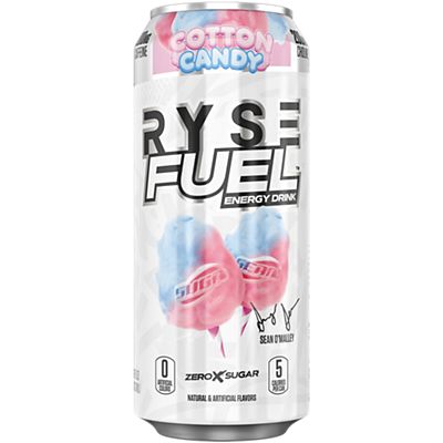 Ryse Fuel Energy Drink - Cotton Candy (12 Drinks/ 16 Fl Oz. Each)