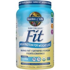 Raw Organic Fit – High Protein for Weight Loss – Vanilla (2 lb./20 Servings)