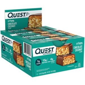 Quest Hero Protein Bar - Crispy Chocolate Coconut (12 Bars)