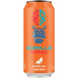 Energy Drink - Orange Rush (12 Drinks , 12 Fl Oz. Each)