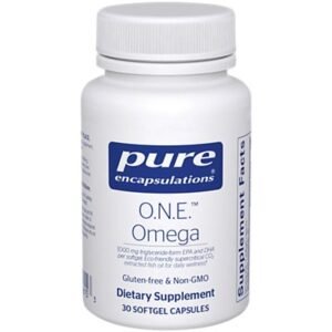 O.N.E. Omega - 1,000mg Triglycerine-for EPA & DHA per Serving (30 Softgels