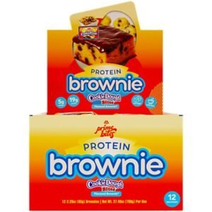 PrimeBites Protein Brownie - Cookie Dough Bites (12 Brownies)