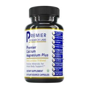 Calcium Magnesium Plus, Premier (90 caps/bottle)
