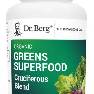 Organic Greens Superfood - Cruciferous Blend - 250 tablets